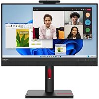 12NAGAR1EU Монитор Lenovo ThinkCentre TIO24Gen5 23.8" IPS/ 1920 x 1080 / 60Hz/ FHD/ DP/ HDMI/ VESA Mount Capability *European-RU power cord p/n 12NAGAR1EU