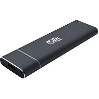31UBNV5C Внешний корпус SSD AgeStar 31UBNV5C NVMe USB3.2 алюминий черный M2 2280 M-key