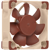NF-A4x10FLX Кулер для корпуса/ Case Cooler Noctua NF-A4x10 FLX (40x40x10mm, 3-pin, 4.83CFM, 17.9dBA, 4500RPM, Beige/Brown)