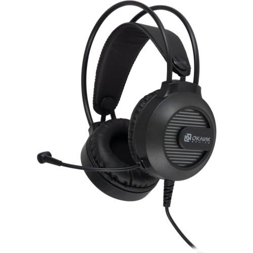 1796949 Наушники с микрофоном Oklick HS-L300G черный 2.2м мониторные оголовье (1796949) фото 9