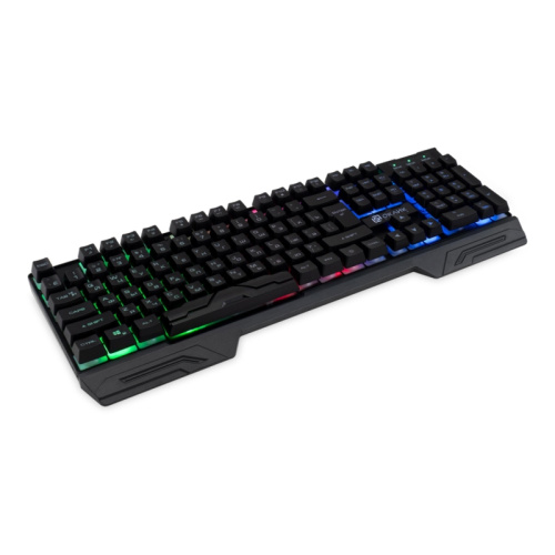 1788144 Клавиатура Oklick 709G черный USB for gamer LED (1788144) фото 2