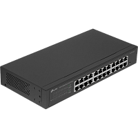 TL-SG1024DE Коммутатор/ 24-Port Gigabit Easy Smart Switch, 24 10/100/1000Mbps RJ45 ports, MTU/Port/Tag-based VLAN, QoS, IGMP Snooping