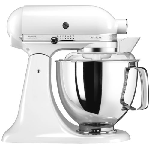 5KSM175PSEWH Настольный миксер с откидным блоком Artisan 4.8 л, белый