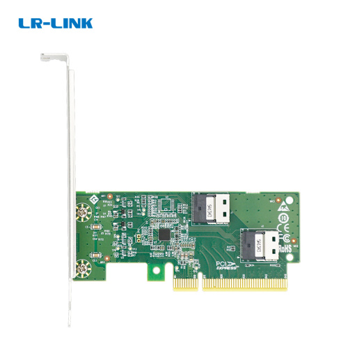 LRNV9F12 Адаптер для SSD/ PCIe x8 to Two SlimSAS SFF-8654 4i Adapter фото 4