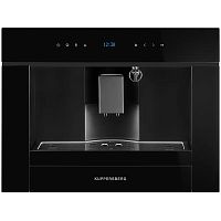 KCM182Black Автоматическая кофемашина Kuppersberg/ Автоматическая кофемашина, коллекция High-Tech,управление сенсорное,максимальное давление 20 бар,емкость для воды 1.8л, есть капучинатор,приготовление кофе автоматическое, материал панели стекло,цвет черн