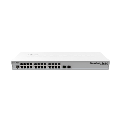 CRS326-24G-2S+RM Коммутатор/ 24 port Gigabit Ethernet switch with two SFP+ ports CRS326-24G-2S+RM Коммутатор/ 24 port Gigabit Ethernet switch with two SFP+ ports