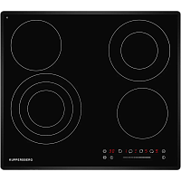 Встраиваемая электрическая панель Kuppersberg/ KITCHEN RETAIL / 60 см, электрическая, 4 конфорки, черный цвет