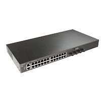 SW-24G4X-L3ST Коммутатор/ SW-24G4X-L3ST Управляемый стекируемый L3 коммутатор Gigabit Ethernet на 24xRJ45 + 4x10G SFP+ Uplink. Порты: 24 x GE (10/100/1000Base-T) + 4 x 1G/10G SFP+ Uplink, консольный порт, порт управления. Встроенная грозозащита 10kV на по