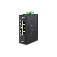 ISW-800T ISW-800T коммутатор для монтажа в DIN рейку/ IP30 Compact size 8-Port 10/100TX Fast Ethernet Switch (-40~75 degrees C)