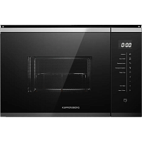 HMW651BX Встраиваемая микроволновая печь Kuppersberg/ Встраиваемая микроволновая печь Kuppersberg, High-Tech, 25 л, мощность 900 Вт, кварцевый гриль, поворотный стол, 5 уровней мощности, 8 автоматических программ, размораживание, сенсорное управление, дис