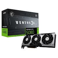 RTX508016GVENTUS3XOC Видеокарта PCIE16 RTX5080 16GB RTX 5080 16G VENTUS 3X OC MSI
