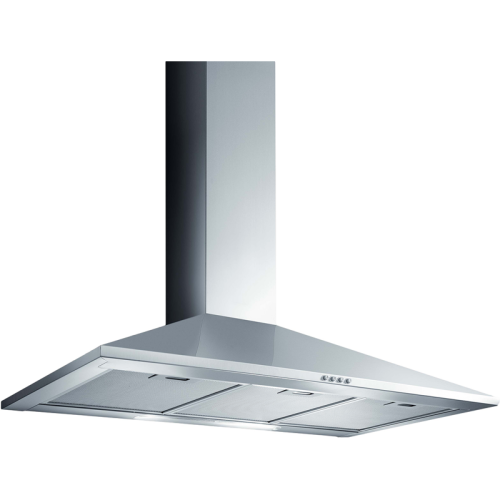 GAIAIX/A/90-PRF0112625B Вытяжки JET AIR/ Купольная, 90 см, 650 куб.м., кнопочное управление, нержавеющая сталь