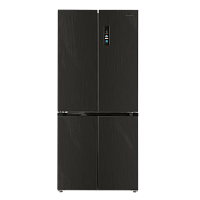 MFF190NFDSB Холодильник MAUNFELD/ Холодильник серии KitFit с возможностью встраивания, 191х83х60 см, Total No Frost, инверторный компрессор, сенсорное управление, LED освещение, A++, зона свежести, полезный объем 503 л, цвет: черная нержавеющая сталь