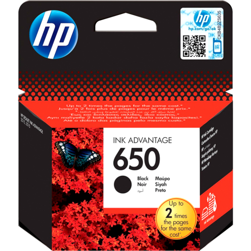 CZ101AK Картридж/ HP 650 Black Ink Cartridge фото 3