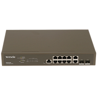 TEG5312F Коммутатор 10PORT 1000M 2SFP/ Коммутатор 10PORT 1000M 2SFP TEG5312F TENDA