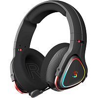 MR710BLACK Наушники с микрофоном A4Tech Bloody MR710 черный 1.5м мониторные BT/Radio оголовье (MR710 BLACK)
