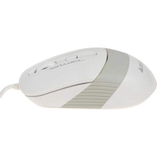 FM10WHITE Мышь A4Tech Fstyler FM10 белый/серый оптическая 1600dpi USB 4but (FM10 WHITE) фото 6 FM10WHITE Мышь A4Tech Fstyler FM10 белый/серый оптическая 1600dpi USB 4but (FM10 WHITE) фото 6