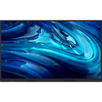 UM.ND3EE.D02 Отдельностоящие ЖК панели/ Acer DT863KDbemiiipux 86", IPS, 3840x2160, 400nits, 8ms, 60Hz,2xRJ-45, 1x RS-232, 3xHDMI + 1xDP(1.2) + 1xType-C + 2xRJ-45 + 1xRS-232 + Audio in/out + Remote, Touch, Black, 20 dots touch, Landscape, Black