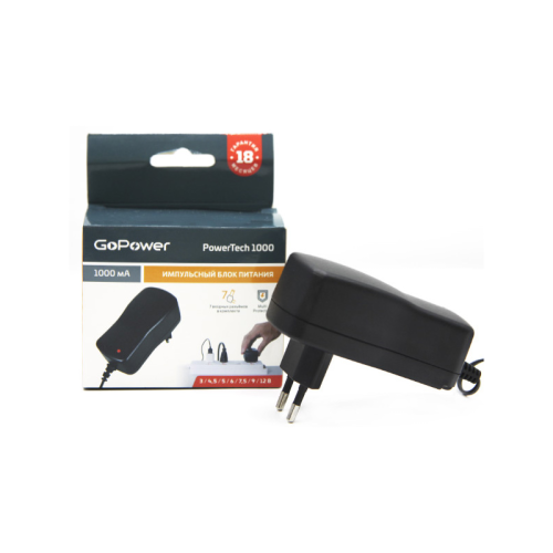 00-00015335 Блок питания GoPower PowerTech 1000 универсальн. импульсный (1/100) фото 2