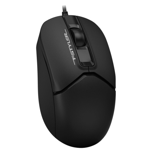 FM12BLACK Мышь A4Tech Fstyler FM12 черный оптическая 1200dpi USB 3but (FM12 BLACK) фото 4 FM12BLACK Мышь A4Tech Fstyler FM12 черный оптическая 1200dpi USB 3but (FM12 BLACK) фото 4