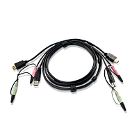 2L-7D02UH Кабель KVM USB HDMI/ATEN/ Custom USB 2.0 HDMI KVM Cable L:1.8m