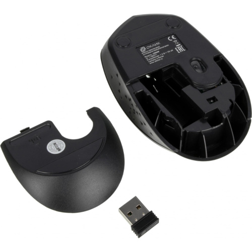 1196571 Мышь Oklick 488MW черный/серый оптическая 1600dpi беспров. USB для ноутбука 4but (1196571) фото 15 1196571 Мышь Oklick 488MW черный/серый оптическая 1600dpi беспров. USB для ноутбука 4but (1196571) фото 15