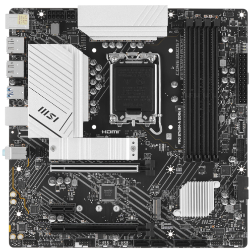 PROB760M-ADDR4II Материнская плата/ PRO B760M-A DDR4 II PROB760M-ADDR4II Материнская плата/ PRO B760M-A DDR4 II