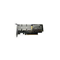 MCX75310AAS-HEAT Сетевая карта Infiniband/ CX75310A ConnectX-7 HHHL Adapter Card, 200GbE / NDR200 IB (default mode), Single-port OSFP, PCIe 5.0 x16, Crypto Disabled, Secure Boot Enabled, Ta ll Bracket