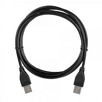 ACD-U2AAM-30L Кабель ACD-U2AAM-30L ACD-U2AAM-30L USB 2.0, A male - A male, ТТХ: ACD-U2AAM-30L (7/0.12BC+PE)*1P+(7/0.12BC+PE)*2C+7/0.12BC+AL+PVC OD4.0, Черный, 3мm (742033)