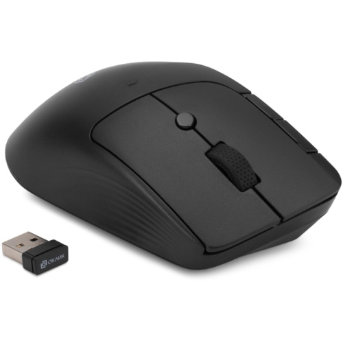 1877553 Мышь Oklick 501MW черный оптическая 2400dpi беспров. USB для ноутбука 6but (1877553) фото 10 1877553 Мышь Oklick 501MW черный оптическая 2400dpi беспров. USB для ноутбука 6but (1877553) фото 10