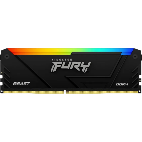 KF432C16BB12A/16 Память оперативная/ Kingston 16GB 3200MT/s DDR4 CL16 DIMM 1Gx8 FURY Beast RGB KF432C16BB12A/16 Память оперативная/ Kingston 16GB 3200MT/s DDR4 CL16 DIMM 1Gx8 FURY Beast RGB
