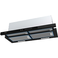 KHP9975GN Встраиваемая вытяжка Korting/ 90 см, 5 режимов, 900 м3/ч, черный цвет