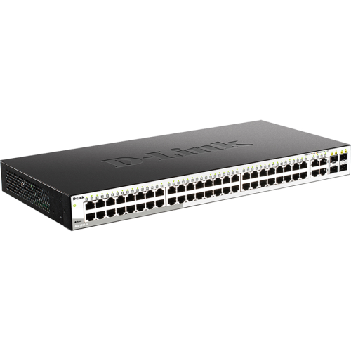 DGS-1210-52/F3A Коммутатор/ DGS-1210-52/F Smart L2 Switch 48х1000Base-T, 4хCombo 1000Base-T/SFP, Compact CLI фото 2