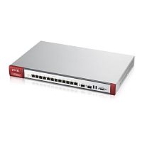 ATP800-EUCI02F Межсетевой экран/ Межсетевой экран Zyxel ATP800, Rack, 12 конфигурируемых (LAN/WAN) портов GE, 2xSFP, 2xUSB3.0, AP Controller (8/520), Device HA Pro, NebulaFlex Pro, с подпиской Gold на 1 год (AS, AV, CF, IDP/DPI, Sandboxing, SecuReporter,