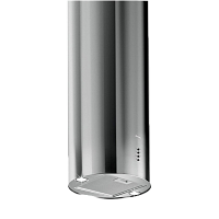 PIPEISLANDIX/A/43-PRF0099343A Вытяжки JET AIR/ Декоративный дизайн, 43 см, 290 Вт, кнопочное управление, 1200 куб. м. , нержавеющая сталь