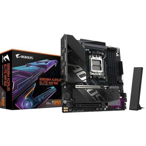 B850MAORUSELITEWIFI6E Материнская плата Gigabyte B850M AORUS ELITE WIFI6E, RTL фото 6 B850MAORUSELITEWIFI6E Материнская плата Gigabyte B850M AORUS ELITE WIFI6E, RTL фото 6