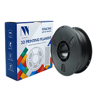 -/ Филамент NV PRINT ABS Carbon Fiber Black с карбоновыми волокнами, черный, для 3D печати диаметр 1.75мм    масса 1 кг