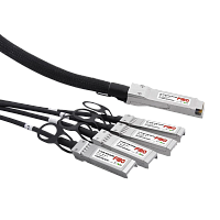 FT-Q40-4S10-DAC3m Кабель/ FIBO FT-Q40-4S10-DAC3m QSFP+ 40G to 4SFP+ 10G DAC модуль, медный кабель Belden, 3 метр