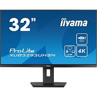 XUB3293UHSN-B5 Монитор Iiyama 31.5" XUB3293UHSN-B5 черный IPS LED 16:9 HDMI M/M матовая HAS Piv 350cd 178гр/178гр 3840x2160 60Hz DP 4K USB 9.9кг