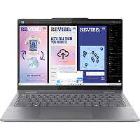 83JQ00D0SA Lenovo Yoga 7 2-in-1 14ILL10 14"(1920x1200 OLED)/Touch/Intel Core Ultra 5 226V(2.1Ghz)/16384Mb/512PCISSDGb/noDVD/Int:Intel Arc Graphics 130V/Cam/BT/WiFi/70WHr/war 1y/1.38kg/luna grey/Win11Pro_ENG + 65W, с гравировкой