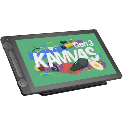 KAMVAS16Gen3Black Интерактивный дисплей/ Сенсорный монитор Huion KAMVAS 16 Gen 3 Black фото 2 KAMVAS16Gen3Black Интерактивный дисплей/ Сенсорный монитор Huion KAMVAS 16 Gen 3 Black фото 2