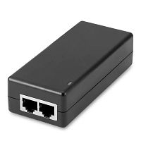 NS-PI-1G-30/A PoE-инжектор Gigabit Ethernet/ PoE-инжектор Gigabit Ethernet на 1 порт, мощностью до 30W. Совместим с оборудованием PoE IEEE 802.3af/at (без автоматического определения PoE) Мощность PoE на порт - до 30W. Напряжение PoE - 48V(конт. 1,2(+), 3
