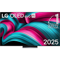 OLED83C5RLA.ARUG Телевизор 83'' LG/ 83'' OLED, Ultra HD, Smart TV, WebOS, Bluetooth, MR NFC, 120Hz Native (VRR 144Hz), 2.2ch 40Вт Dolby Atmos, 2хHDMI, 3хUSB, 1 Pole, Charcoal Black, 2025