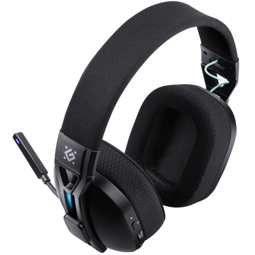 62650 Defender Беспроводная гарнитура Horror PRO BT/2.4G, черный фото 3