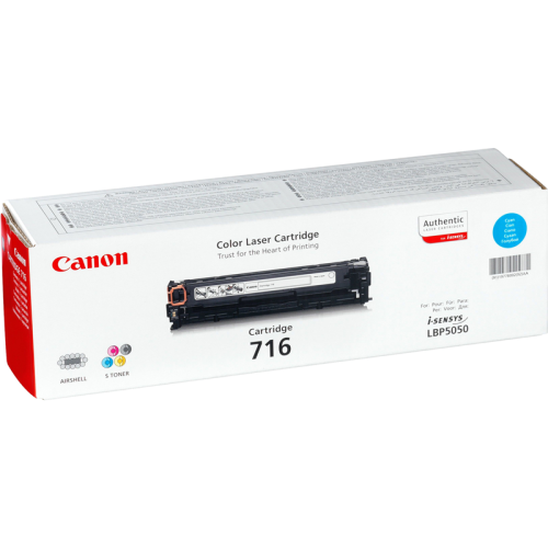 Тонер-картридж/ CARTRIDGE 716 CYAN/LBP5050 фото 3