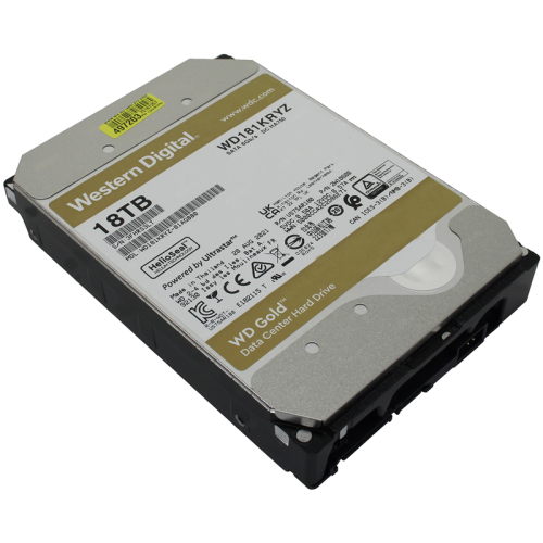 WD181KRYZ Жесткий диск/ HDD WD SATA3 18Tb Gold 7200 512mb 1 year warranty