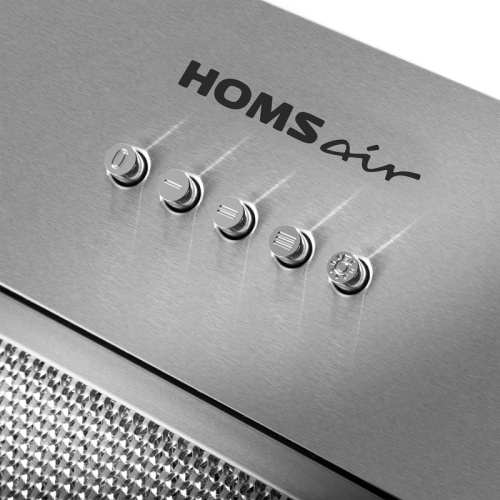 FLEET60Inox Кухонная вытяжка HOMSair/ Кухонная вытяжка HOMSair FLEET 60 нержавеющая сталь фото 5