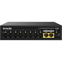 S110PC Коммутатор/ Tenda S110PC 10-Port 100M Lite PoE Switch with 8-Port PoE