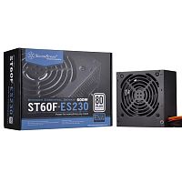 G540ST600E23220 Блок питания Silverstone SST-ST60F-ES230 V1.0 PSU-P217-600W-230V ONLY-ATX-120mmFAN-FIXED C-80PLUS-RoHS-GM (223321) {8}