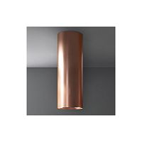 CPOI90.E11P2#EUA490F Вытяжка FALMEC POLAR EVO IS RAME 35, 35 см, цилиндрическая, островная, электронное управление, светодиодное освещение, 4 скорости, отвод/циркуляция, максимальная производительность 1200 м3/ч, угольный фильтр в комплекте, цвет медь